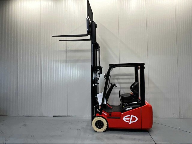 Ep tcl152 vorkheftruck - triplex - freelift - sideshift - bluespot - 4,5m - afbeelding 26 van  26