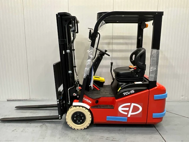 Ep tcl152 vorkheftruck triplex - freelift - sideshift - bluespot - 4,5m - 2026 - afbeelding 21 van  26
