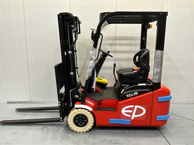 Ep tcl152 vorkheftruck triplex - freelift - sideshift - bluespot - 4,5m - afbeelding 21 van  26