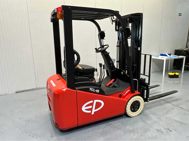 Ep tcl152 vorkheftruck triplex - freelift - sideshift - bluespot - 4,5m - afbeelding 22 van  26