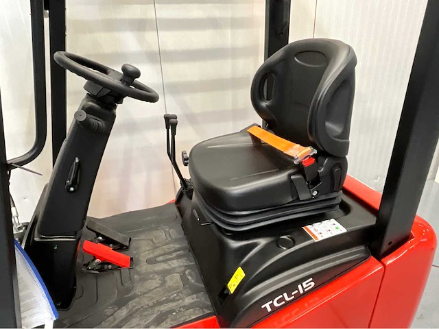 Ep tcl152 vorkheftruck triplex - freelift - sideshift - bluespot - 4,5m - afbeelding 25 van  26