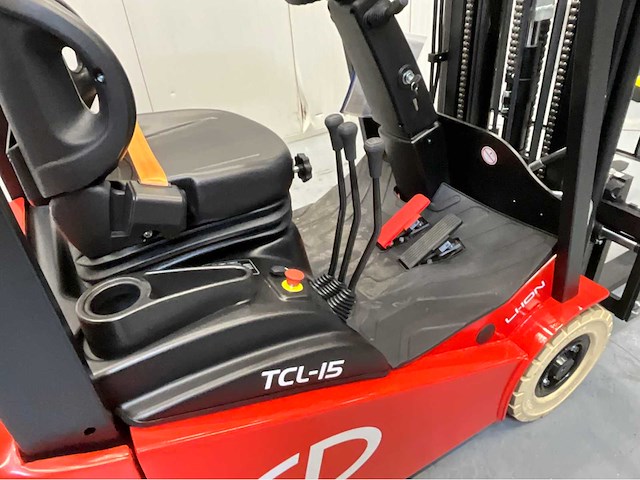 Ep tcl152 vorkheftruck triplex - freelift - sideshift - bluespot - 4,5m - afbeelding 26 van  26