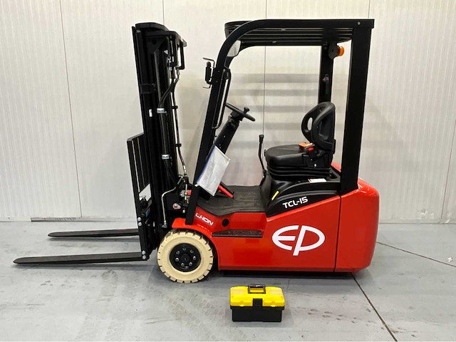 Ep tcl152 vorkheftruck triplex - freelift - sideshift - bluespot - 4,5m - afbeelding 18 van  26