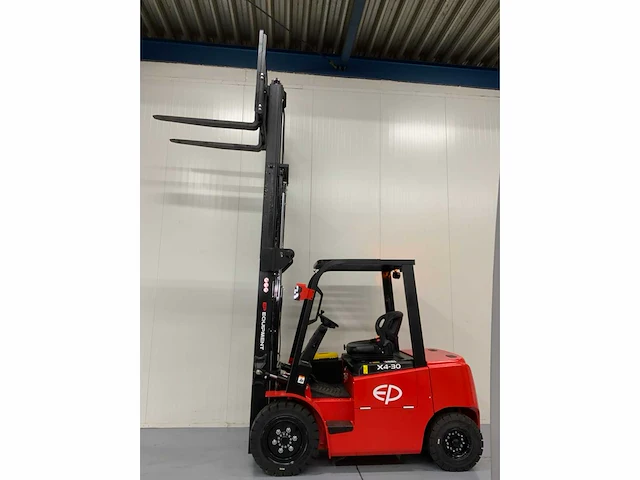 Ep x4-30 vorkheftruck - triplex - uitneembare accu's - freelift - sideshift - 4.8 meter - acculader - afbeelding 20 van  33