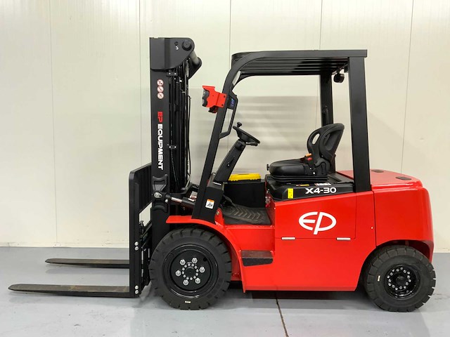 Ep x4-30 vorkheftruck - triplex - uitneembare accu's - freelift - sideshift - 4.8 meter - afbeelding 11 van  31