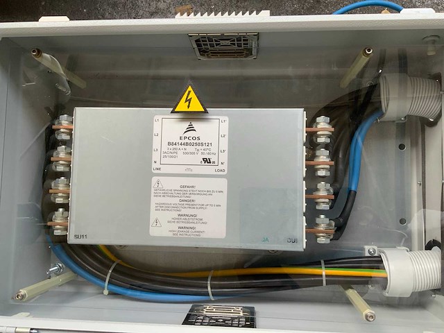 Epcos netfilter / emc-filter in rittal ae 1038.500 industriële stroomkast (4x) - afbeelding 2 van  3