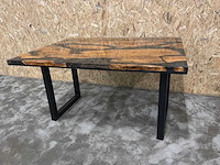 Epoxy boomstam eetkamertafel - afbeelding 12 van  20