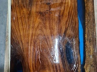 Epoxy eettafel 120x90, blauw, 2025 - afbeelding 4 van  5