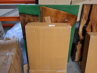 Epoxy tafel 120x75 met set u poten, 2025 - afbeelding 3 van  5