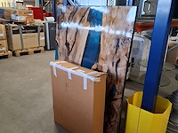Epoxy tafel blauw 120x90cm, 2025 - afbeelding 4 van  4