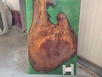Epoxy tafel groen 90x60cm, 2025
