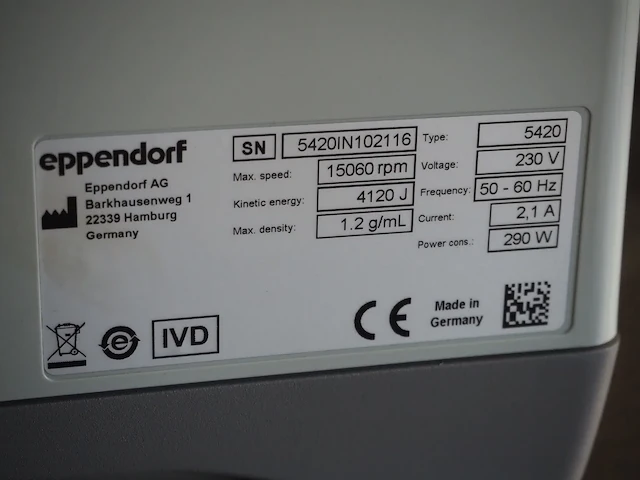 Eppendorf ag - afbeelding 5 van  5