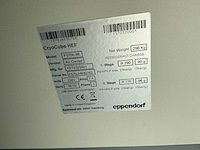 Eppendorf cryocube f570h ultra-lage temperatuur laboratoriumvriezer (2x) - afbeelding 10 van  12