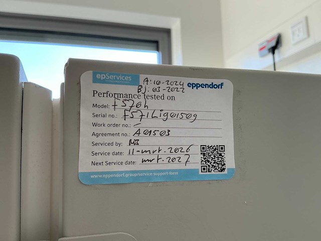 Eppendorf cryocube f570h ultra-lage temperatuur laboratoriumvriezer - afbeelding 4 van  7