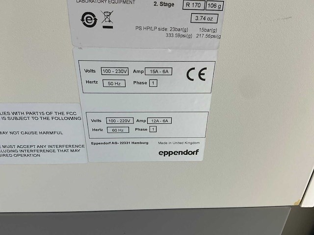 Eppendorf cryocube f740h ultra-lage temperatuur laboratoriumvriezer - afbeelding 8 van  8