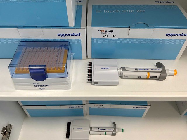 Eppendorf research plus multi pipette (5x) - afbeelding 1 van  4