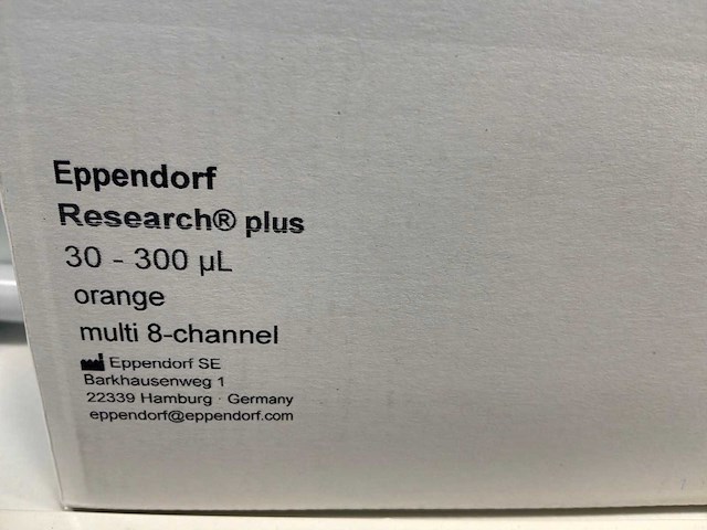 Eppendorf research plus multi pipette (5x) - afbeelding 4 van  4