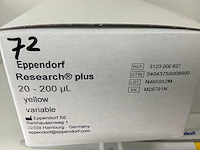 Eppendorf research plus pipet (3x) - afbeelding 2 van  2