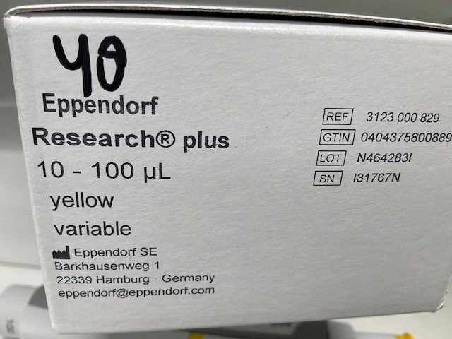 Eppendorf research plus pipet (5x) - afbeelding 2 van  2