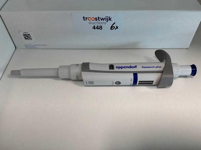 Eppendorf research plus pipet (6x) - afbeelding 1 van  2