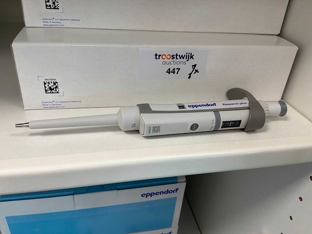 Eppendorf research plus pipet (7x) - afbeelding 1 van  2