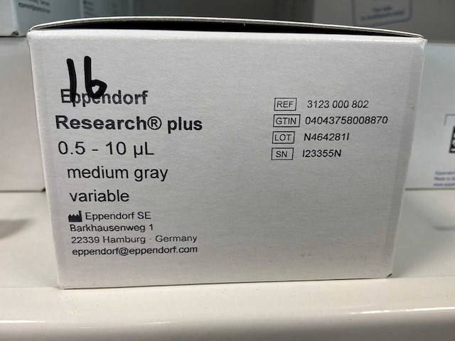 Eppendorf research plus pipet (7x) - afbeelding 2 van  2