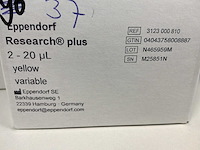 Eppendorf research plus pipet (7x) - afbeelding 2 van  2