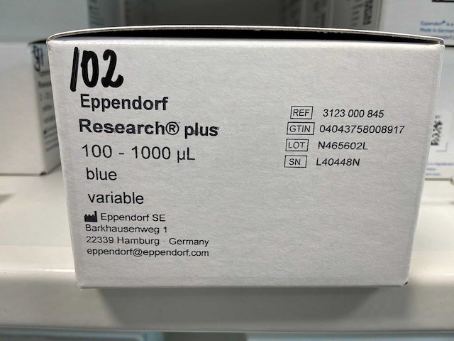 Eppendorf research plus pipet (7x) - afbeelding 2 van  2