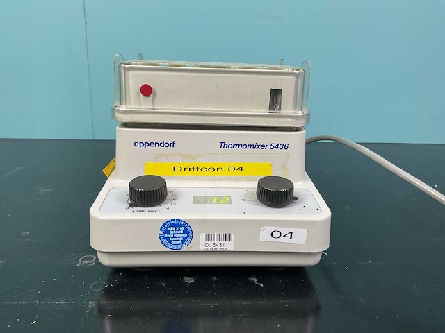 Eppendorf thermometer 5436 diverse laboratoriumapparatuur - afbeelding 1 van  3