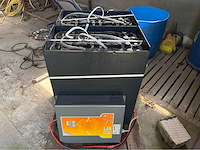Eps 48 volt pzs 620ah accu met acculader tractiebatterij / heftruckbatterij - afbeelding 10 van  17
