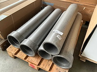 Eps-isolatieschalen voor rookgasafvoer en ventilatiekanalen (5x) - afbeelding 1 van  1