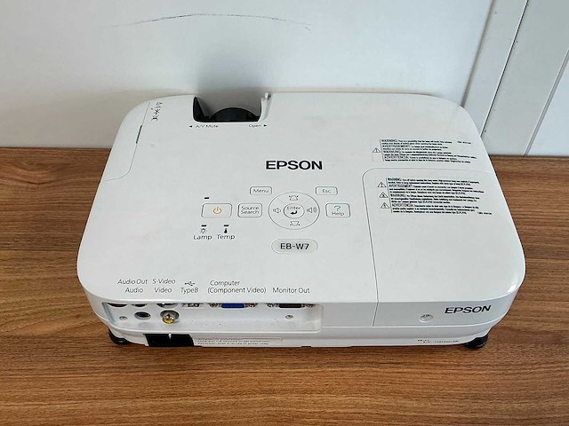 Epson - eb-w7 - beamer - afbeelding 5 van  10