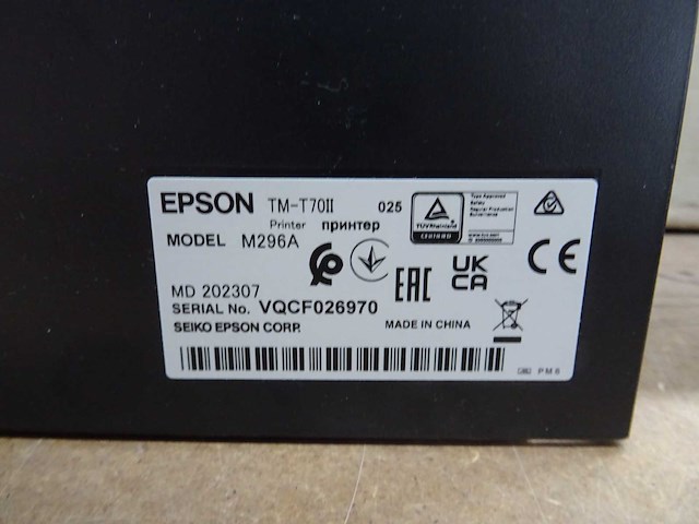 Epson - m296a - bonnenprinter - afbeelding 3 van  3