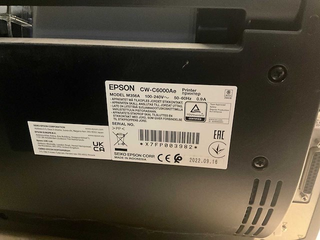 Epson c6000ae colorworks labelprinter - afbeelding 10 van  10