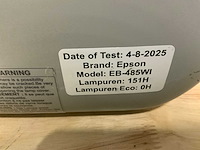 Epson eb-485wi beamer (4x) - afbeelding 6 van  8