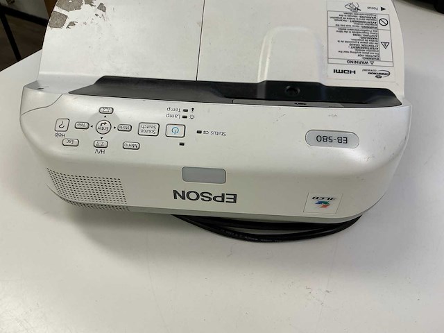 Epson eb-580 beamer - afbeelding 2 van  4