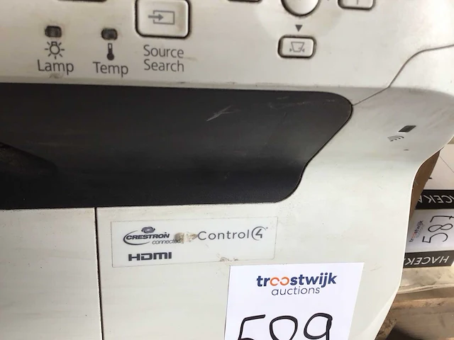 Epson eb-685w beamer - afbeelding 3 van  4