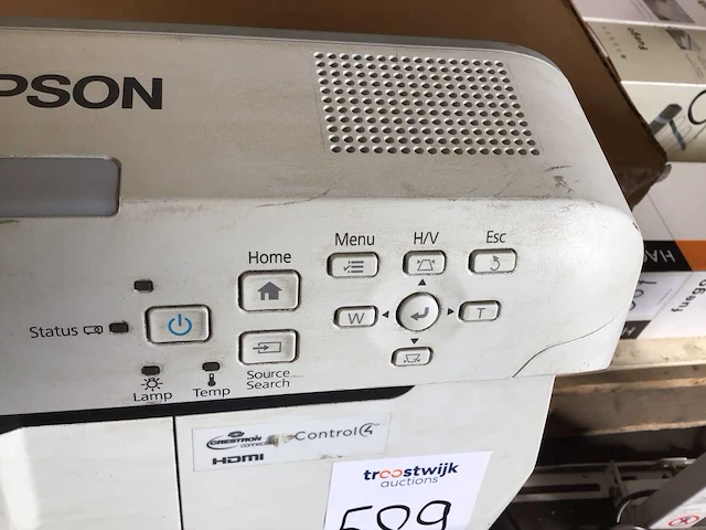Epson eb-685w beamer - afbeelding 4 van  4