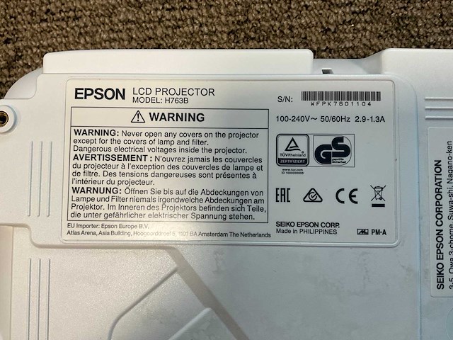 Epson eb-u04 3lcd projector - afbeelding 4 van  6