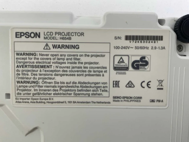 Epson (eb-w29) 3.000 lumen wxga projector (172 lamp hours) - afbeelding 6 van  6