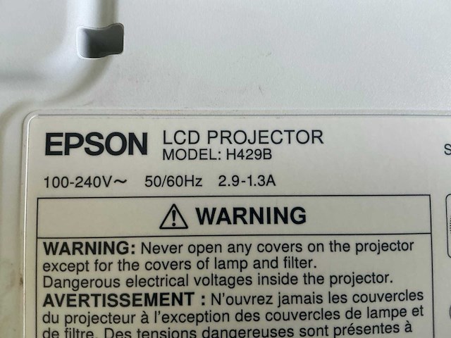 Epson eb-x12 lcd projector - afbeelding 6 van  7