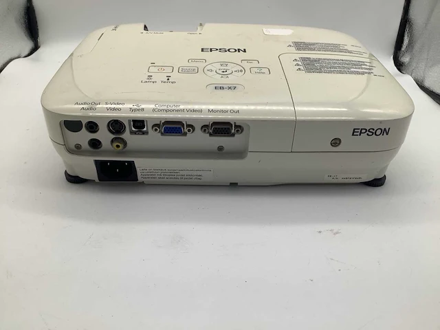 Epson eb-x7 beamer - afbeelding 6 van  8