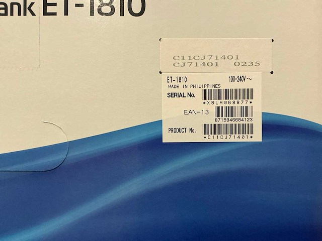 Epson ecotank et-1810 printer - afbeelding 2 van  2