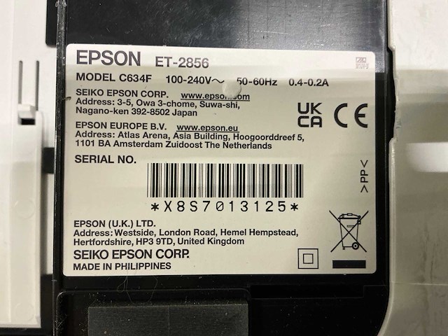 Epson ecotank et-2856 printer - afbeelding 7 van  7