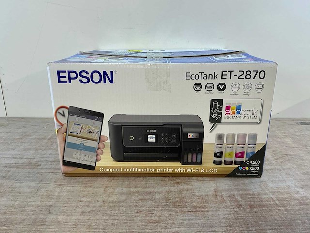 Epson ecotank et-2870 overige printers en copiers - afbeelding 3 van  10