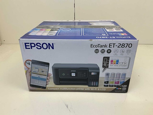 Epson ecotank et-2870 overige printers en copiers - afbeelding 2 van  3