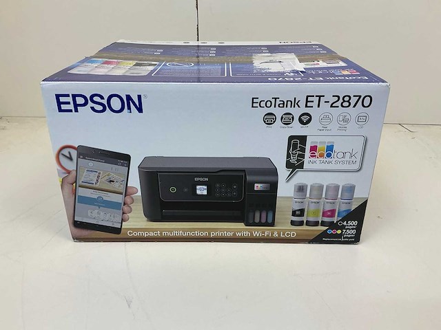 Epson ecotank et-2870 overige printers en copiers - afbeelding 3 van  10