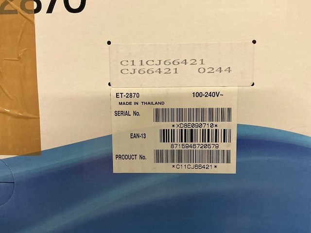 Epson ecotank et-2870 printer - afbeelding 2 van  11