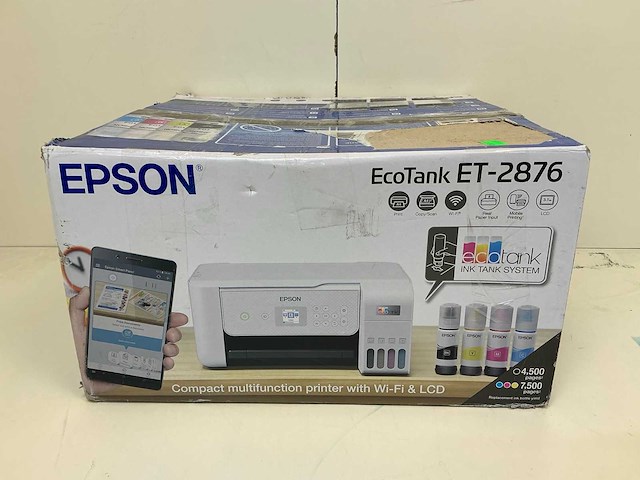 Epson ecotank et-2876 overige printers en copiers - afbeelding 3 van  10