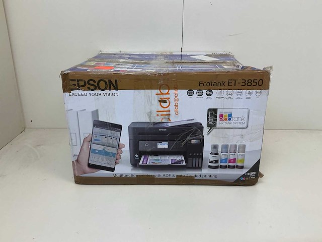 Epson ecotank et-3850 overige printers en copiers - afbeelding 3 van  9